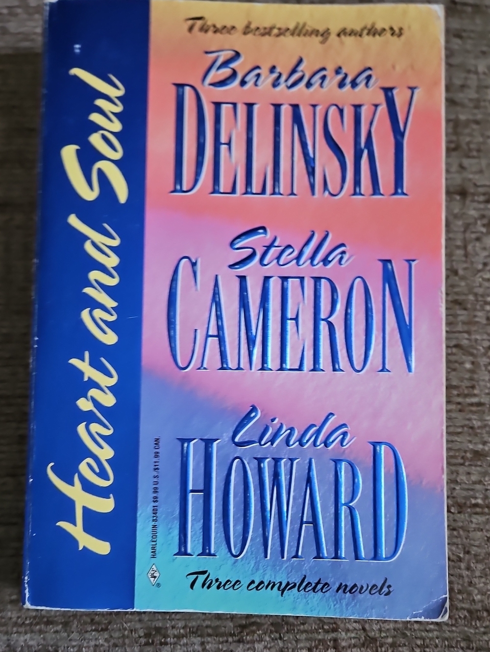Sweet Romance Heart and Soul Blue and Pink Paperback Romance Collection